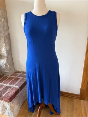 Karen Kane Cobalt Sleeveless Jersey Midi Dress